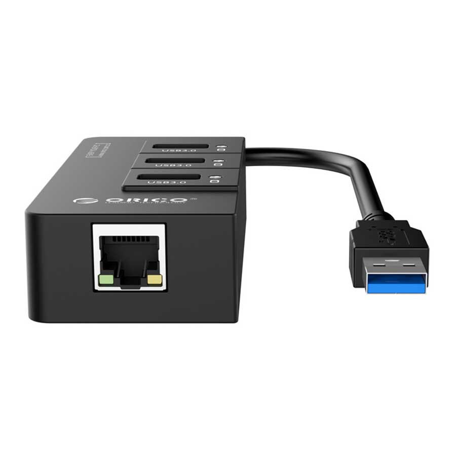 هاب USB 3.0 چهار پورت اوریکو مدل HR01-U3-V1-BK-BP