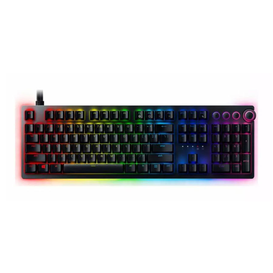 کیبورد گیمینگ باسیم ریزر مدل Huntsman V2 Analog