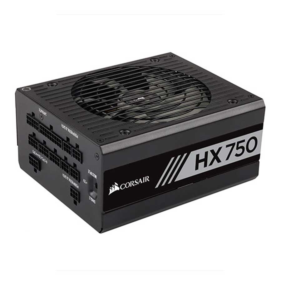 پاور کامپیوتر 750 وات تمام ماژولار کورسیر مدل HX750