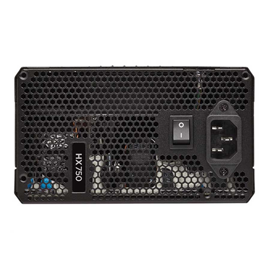 پاور کامپیوتر 750 وات تمام ماژولار کورسیر مدل HX750