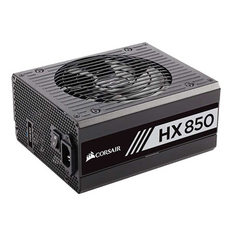 پاور کامپیوتر 850 وات تمام ماژولار کورسیر مدل HX850 Platinum