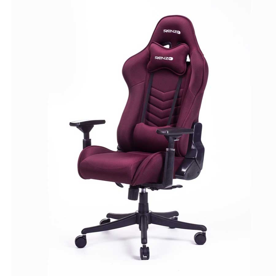 صندلی گیمینگ رنزو مدل HYBRID Crimson