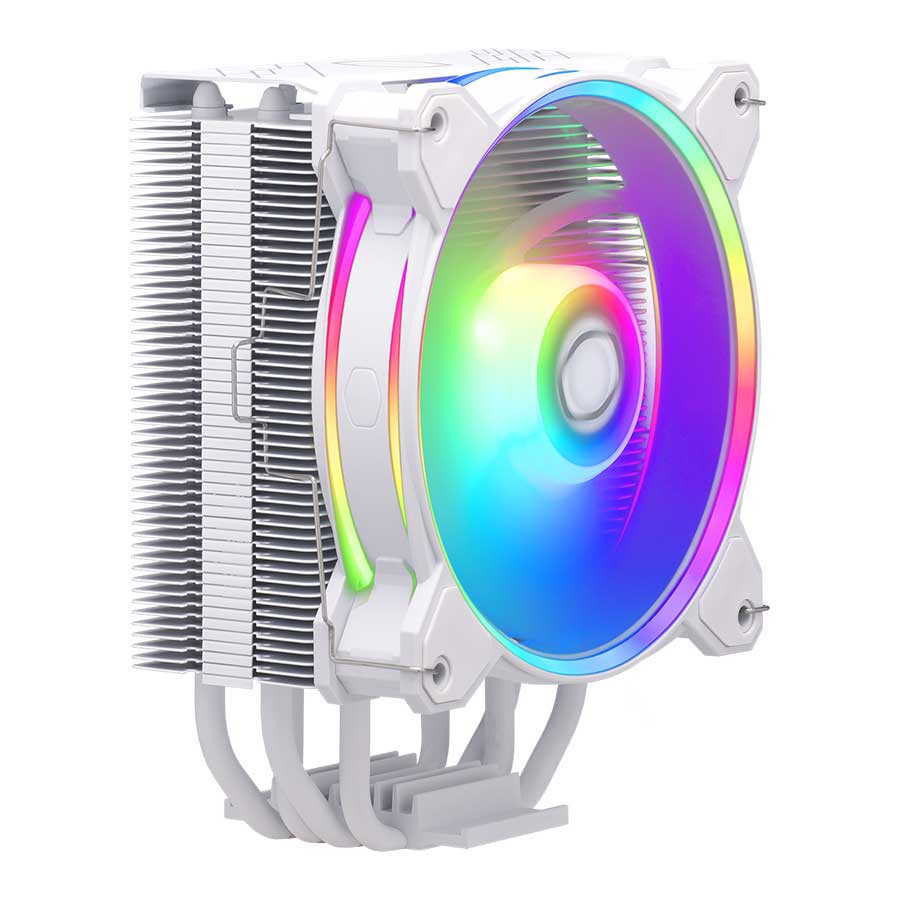 خنک کننده پردازنده کولرمستر مدل HYPER 212 HALO WHITE