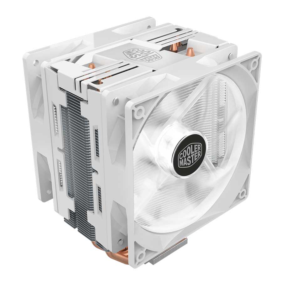 خنک کننده پردازنده کولرمستر مدل HYPER 212 LED TURBO WHITE EDITION