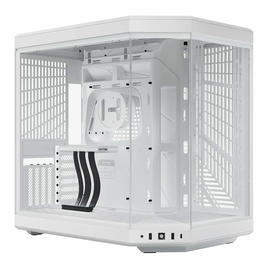 کیس کامپیوتر هایت مدل Y70 Snow White