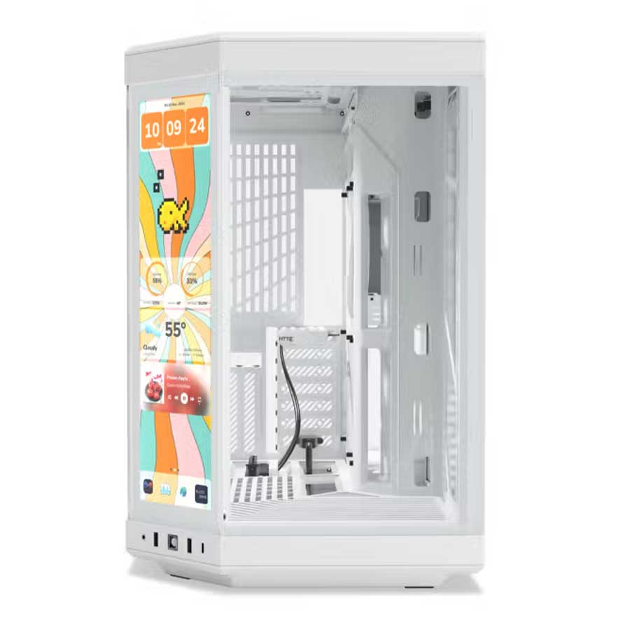 کیس کامپیوتر هایت مدل Y70 Touch Infinite Snow White
