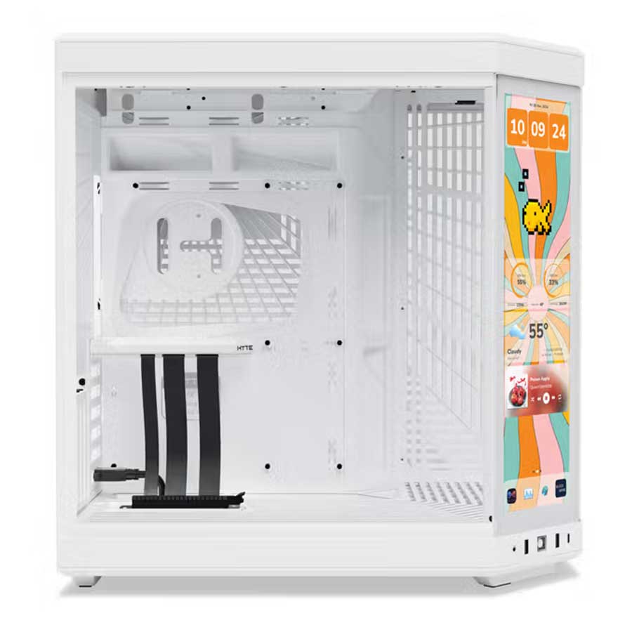 کیس کامپیوتر هایت مدل Y70 Touch Infinite Snow White