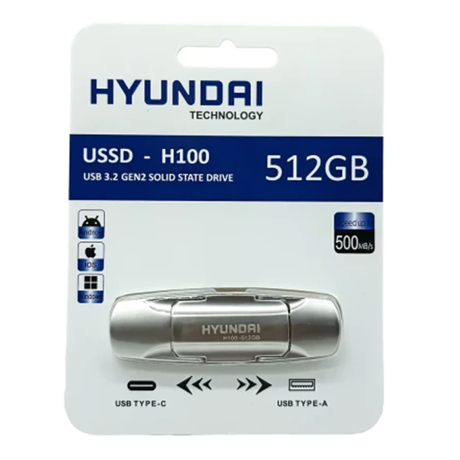 اس اس دی اکسترنال 512 گیگابایت هیوندای