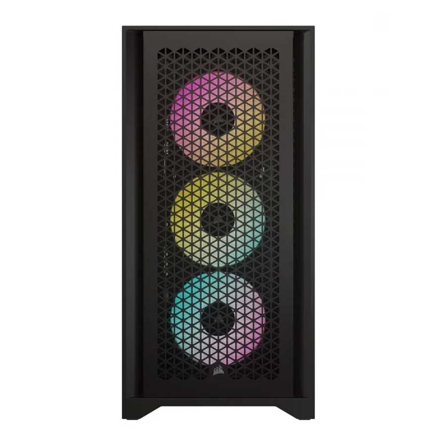 کیس کامپیوتر کورسیر مدل iCUE 4000D RGB Airflow Black