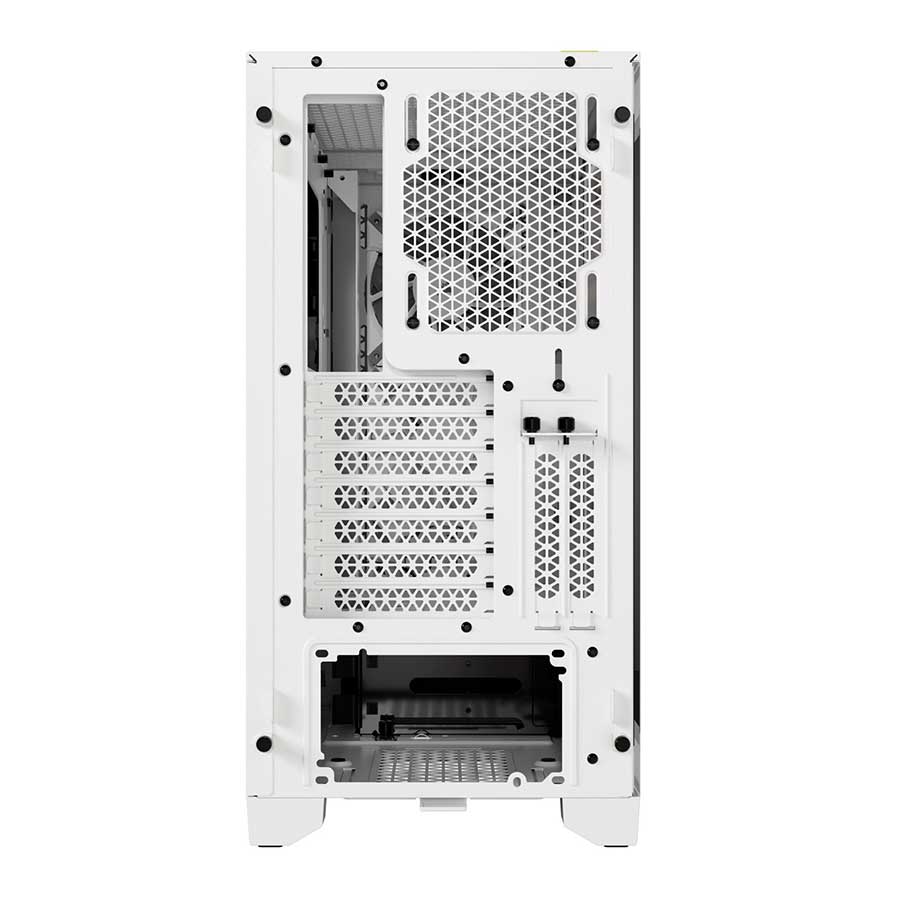 کیس کامپیوتر کورسیر مدل iCUE 4000D RGB AIRFLOW White