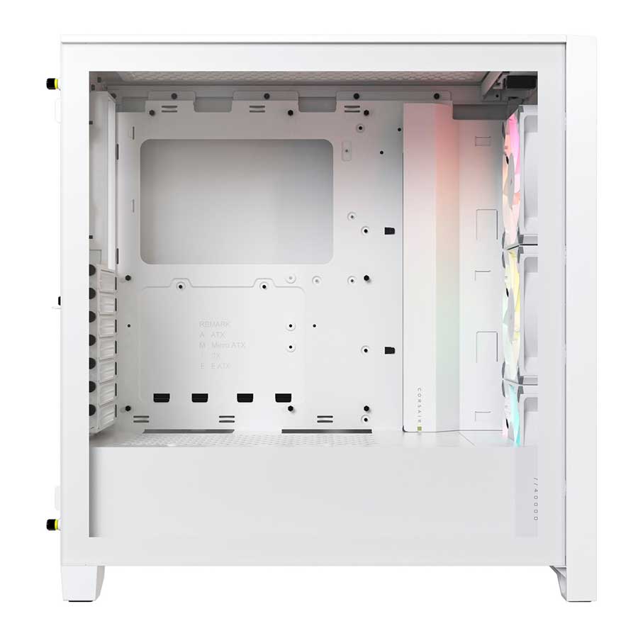 کیس کامپیوتر کورسیر مدل iCUE 4000D RGB AIRFLOW White