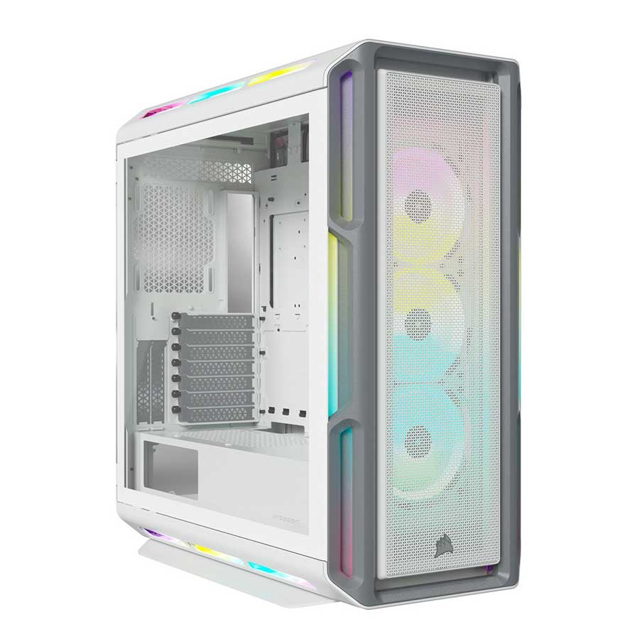 کیس کامپیوتر کورسیر مدل iCUE 5000T RGB White