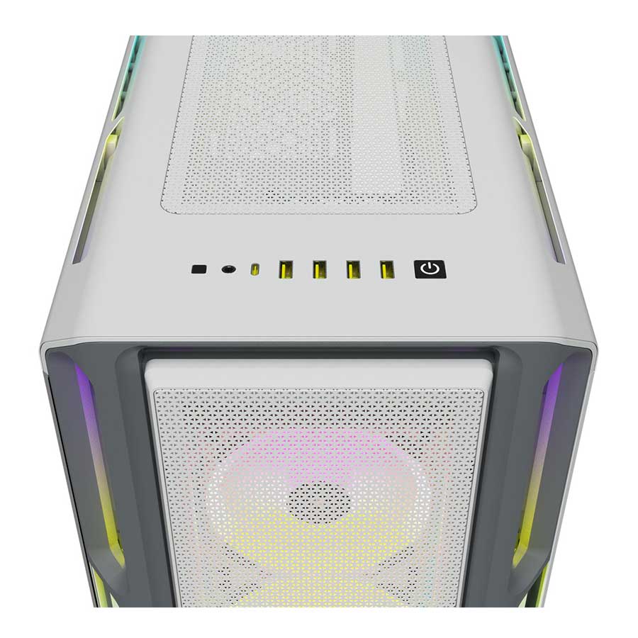 کیس کامپیوتر کورسیر مدل iCUE 5000T RGB White