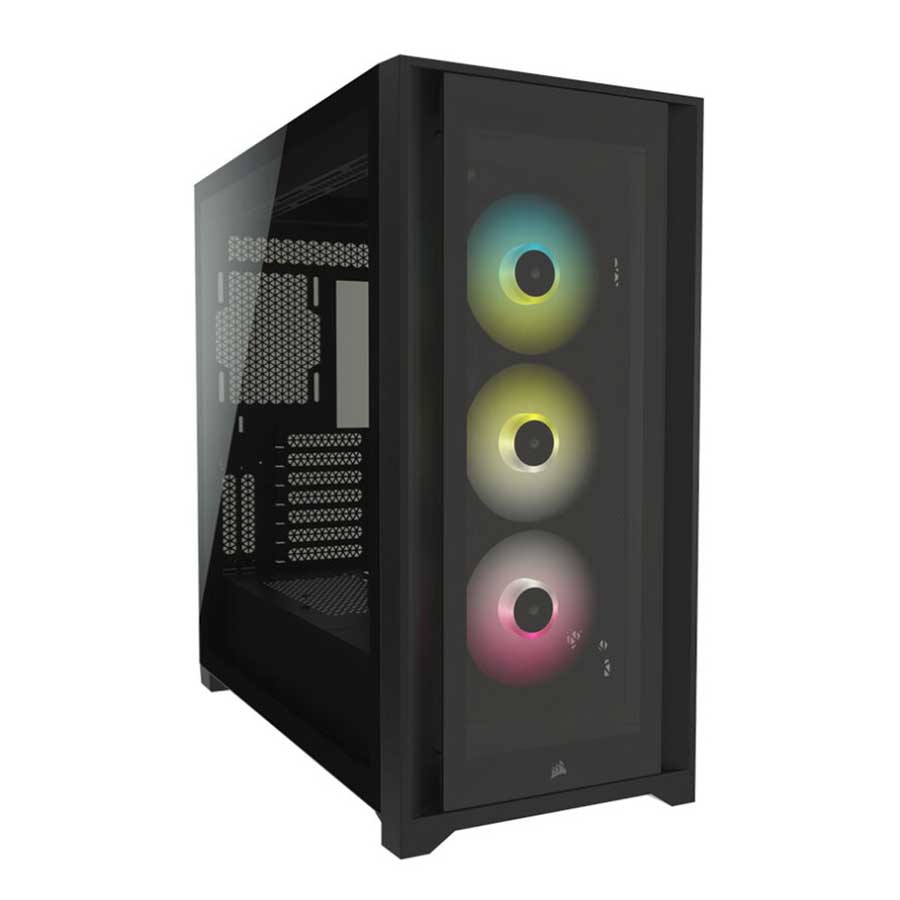 کیس کامپیوتر کورسیر مدل iCUE 5000X RGB Black