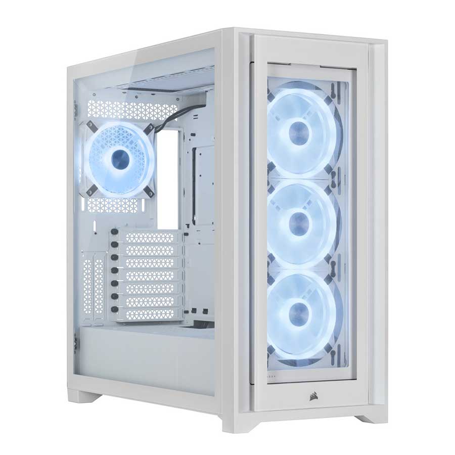 کیس کامپیوتر کورسیر مدل iCUE 5000X RGB QL Edition