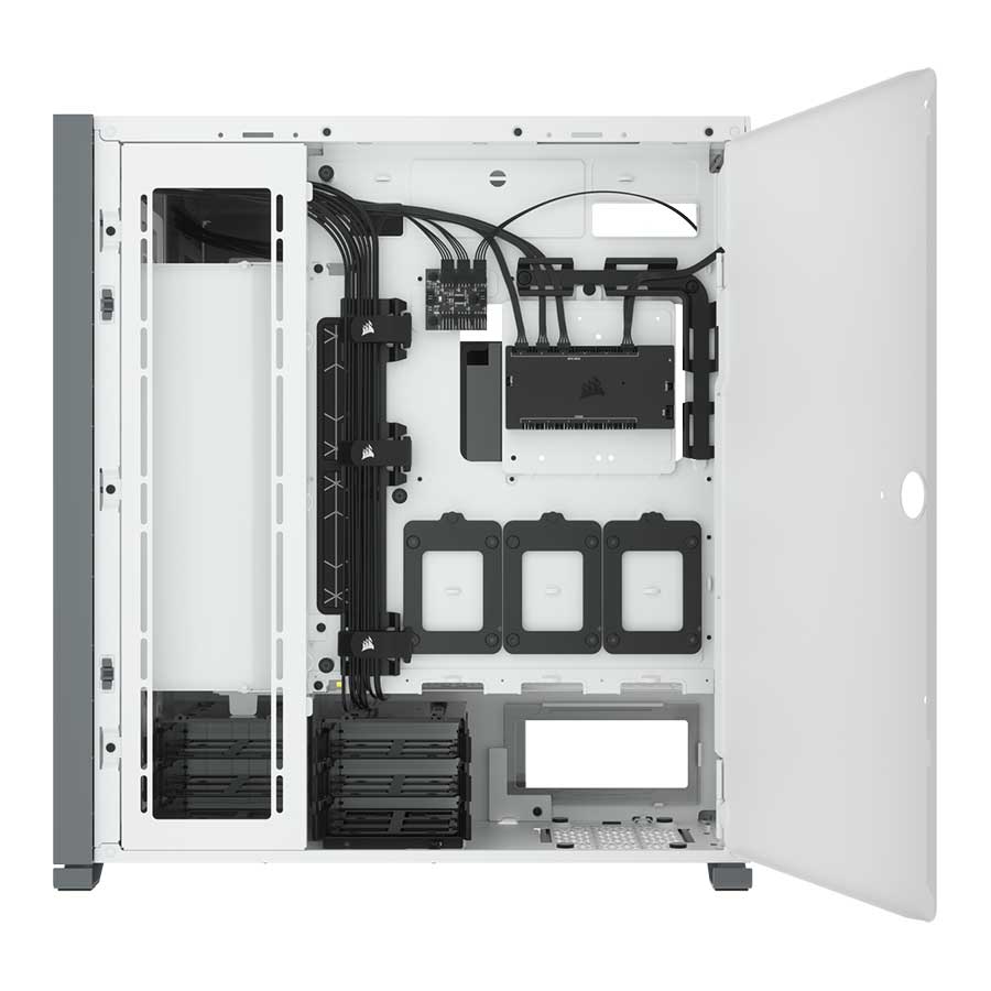 کیس کامپیوتر کورسیر مدل iCUE 7000X RGB White