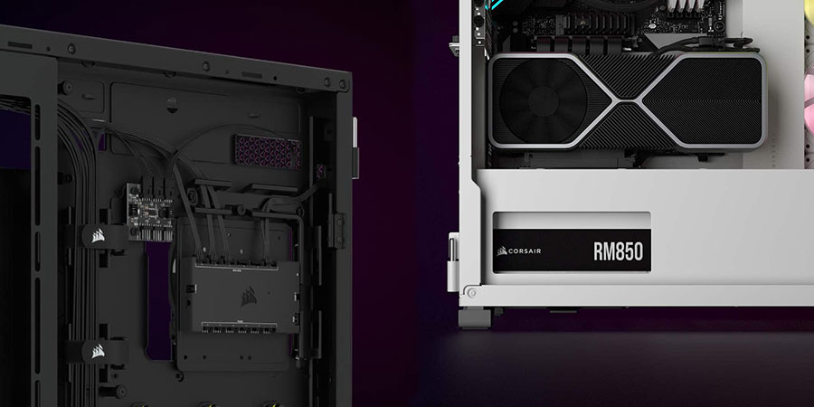 کیس گیمینگ Full Tower کورسیر مدل iCUE 7000X RGB White