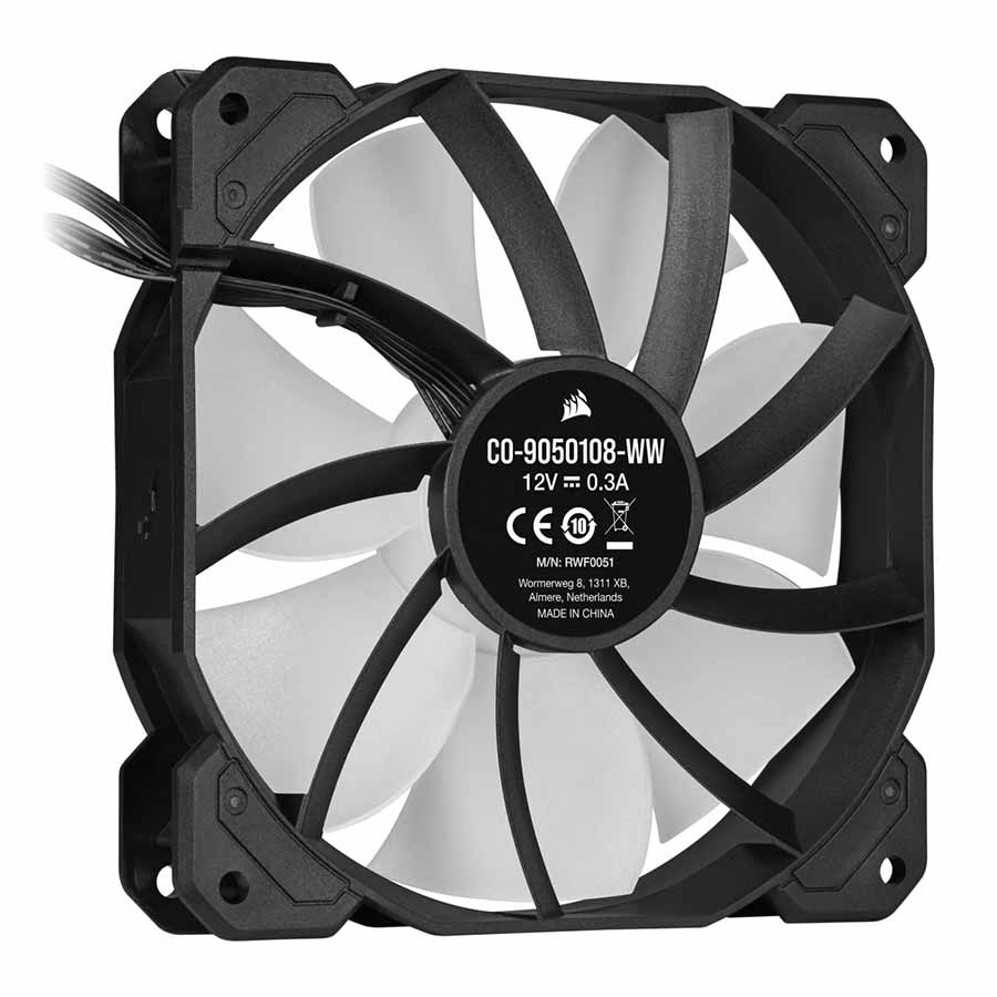 فن خنک کننده کیس کامپیوتر کورسیر مدل iCUE SP120 RGB ELITE