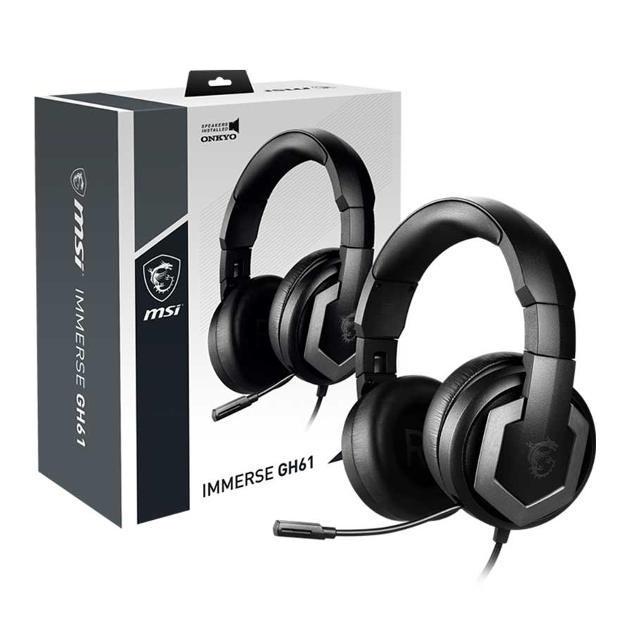 هدست گیمینگ باسیم ام اس آی مدل IMMERSE GH61