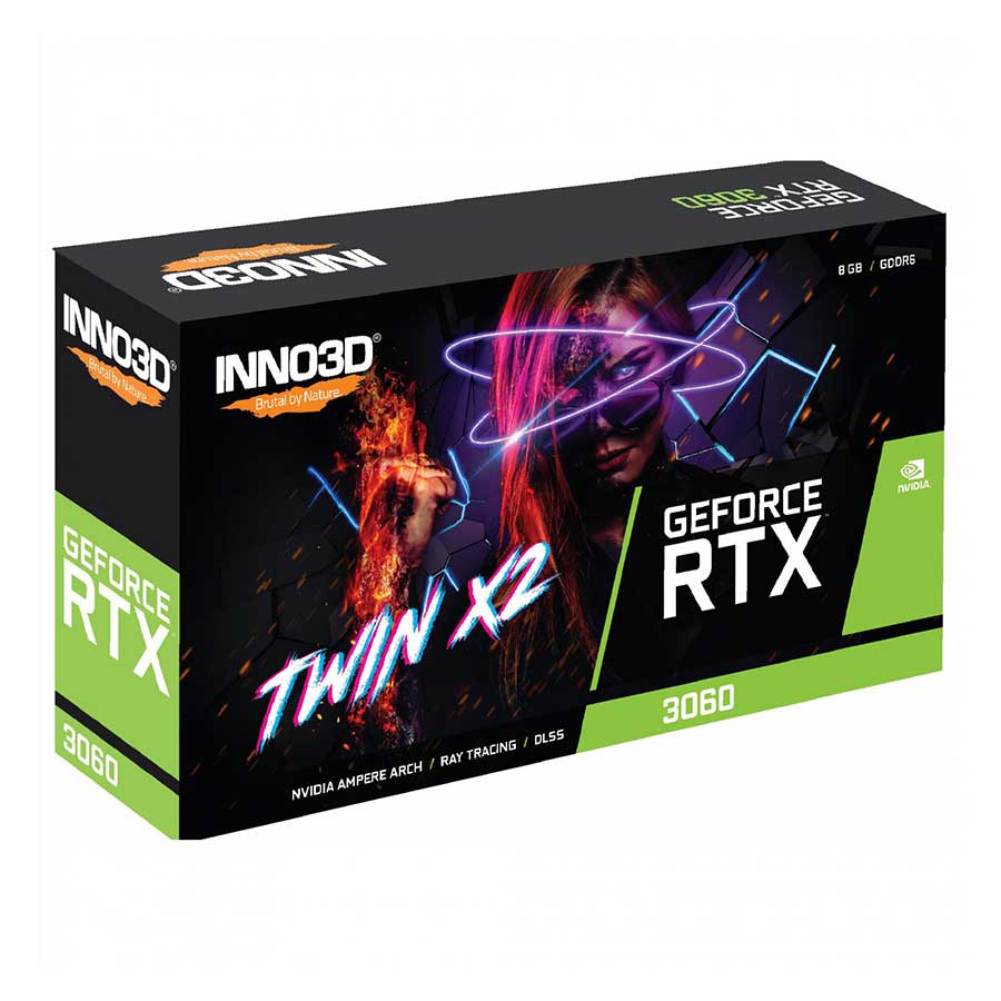 کارت گرافیک اینو تری دی مدل GEFORCE RTX 3060 Twin X2 OC 8GB GDDR6