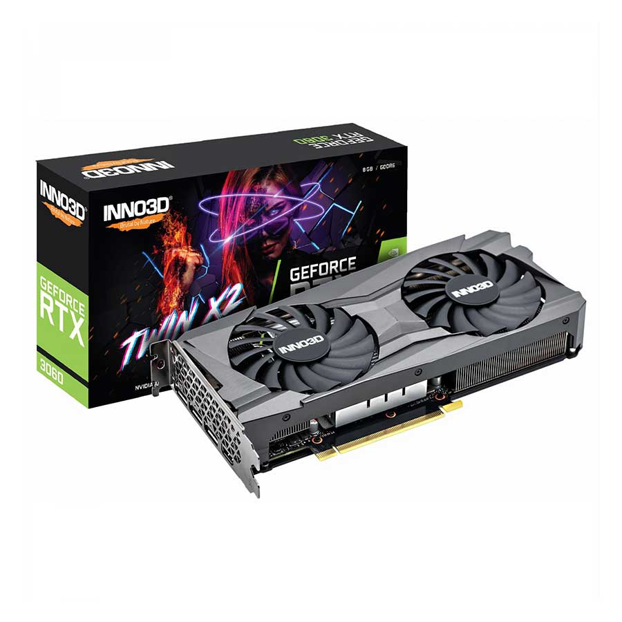 کارت گرافیک اینو تری دی مدل GEFORCE RTX 3060 Twin X2 OC 8GB GDDR6