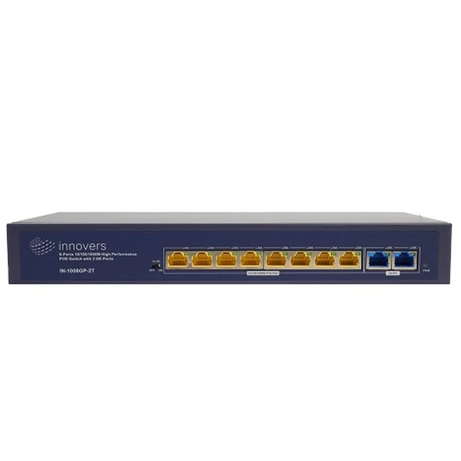 سوييچ 8 پورت گیگابیت اینوورس مدل IN-1008GP-2T