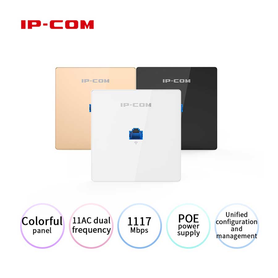 اکسس پوينت بی‌سیم و دوباند گیگابیت AC1200 آی پی کام مدل W36AP