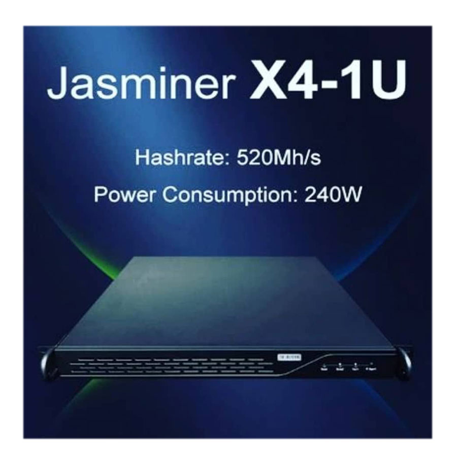 دستگاه جاس ماینر مدل JASMINER X4-1U 520MH