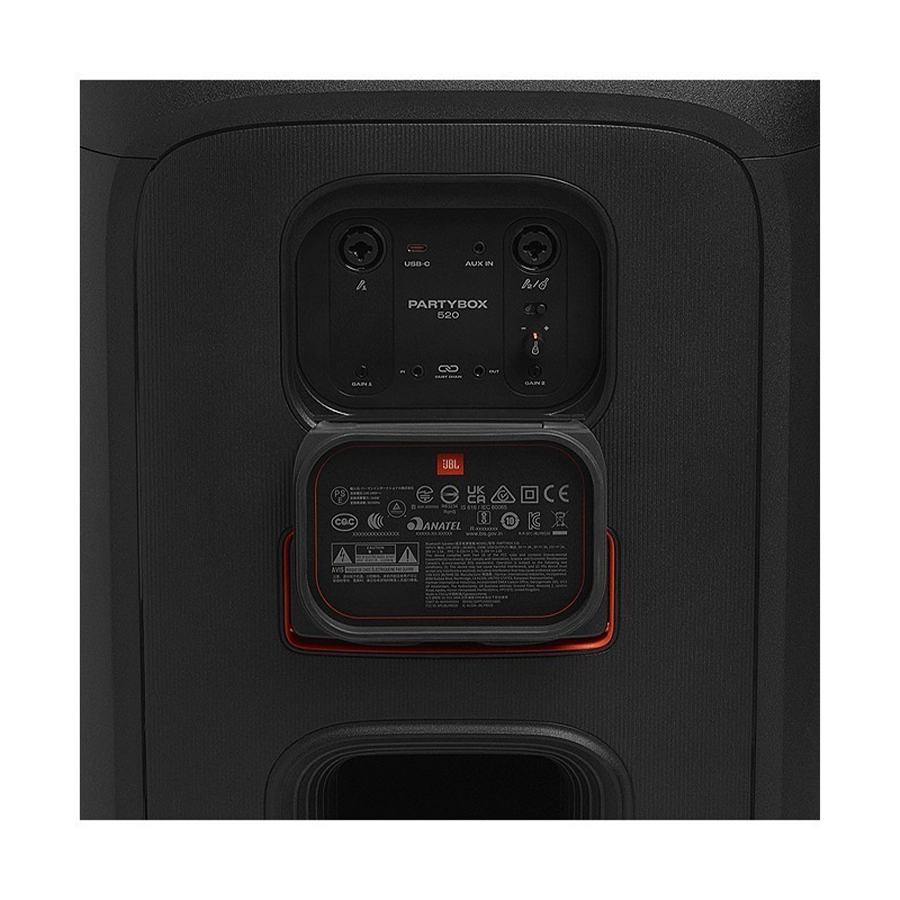 اسپیکر بی‌سیم و بلوتوث جی بی ال مدل PartyBox 520