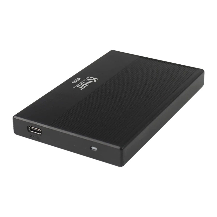 K-NET K-BSSDB205 2.5 inch USB-C Hard Drive Enclosure باکس هارد 2.5 اینچ کی نت