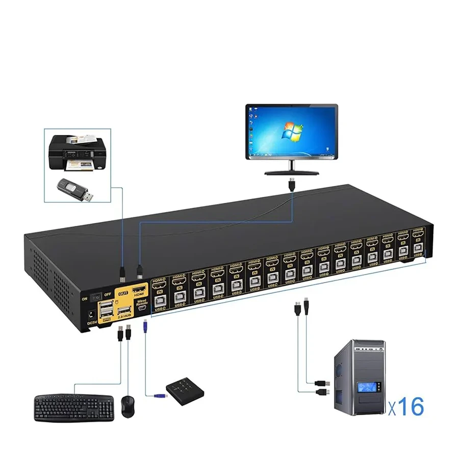 سوییچ 16 پورت کی نت پلاس