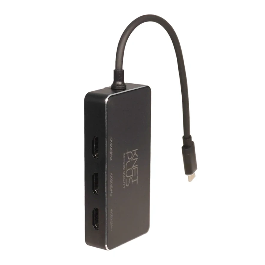 K-NET PLUS Z10 USB-C to HDMI 4K Adapter تبدیل USB-C به HDMI کی نت پلاس