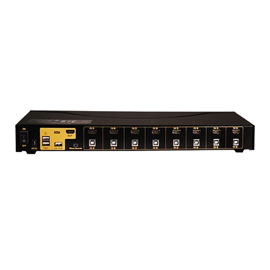 سوییچ 8 پورت KVM HDMI کی نت پلاس مدل KP-H628