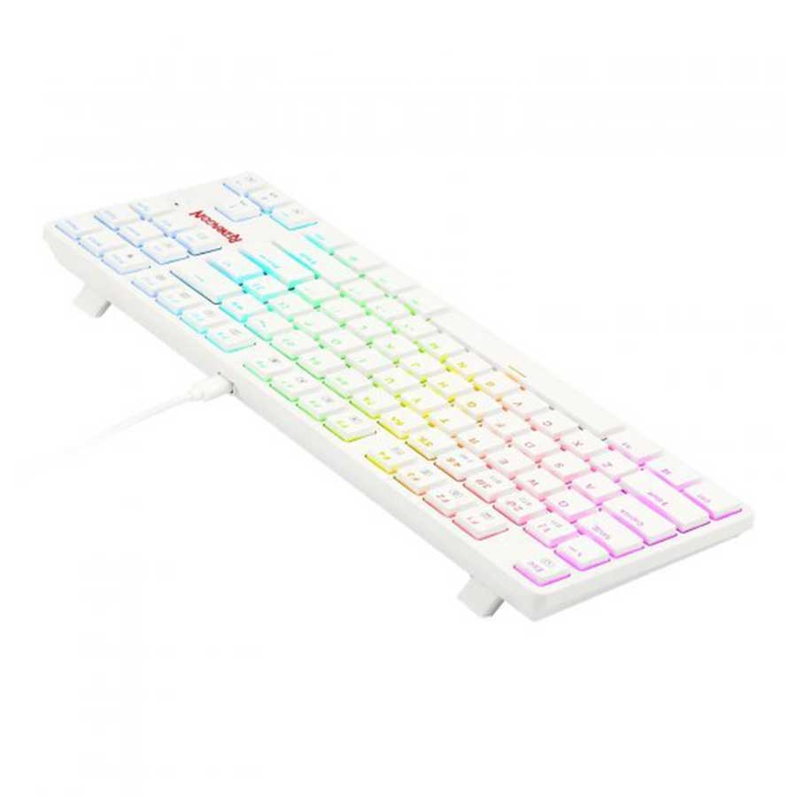 کیبورد گیمینگ بیسیم ردراگون مدل K539 ANUBIS White RGB