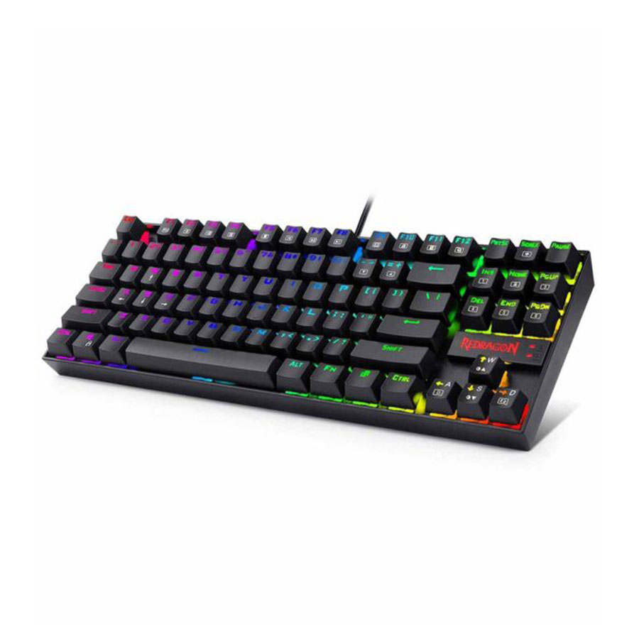 کیبورد گیمینگ باسیم ردراگون K552 Kumara RGB Red SW