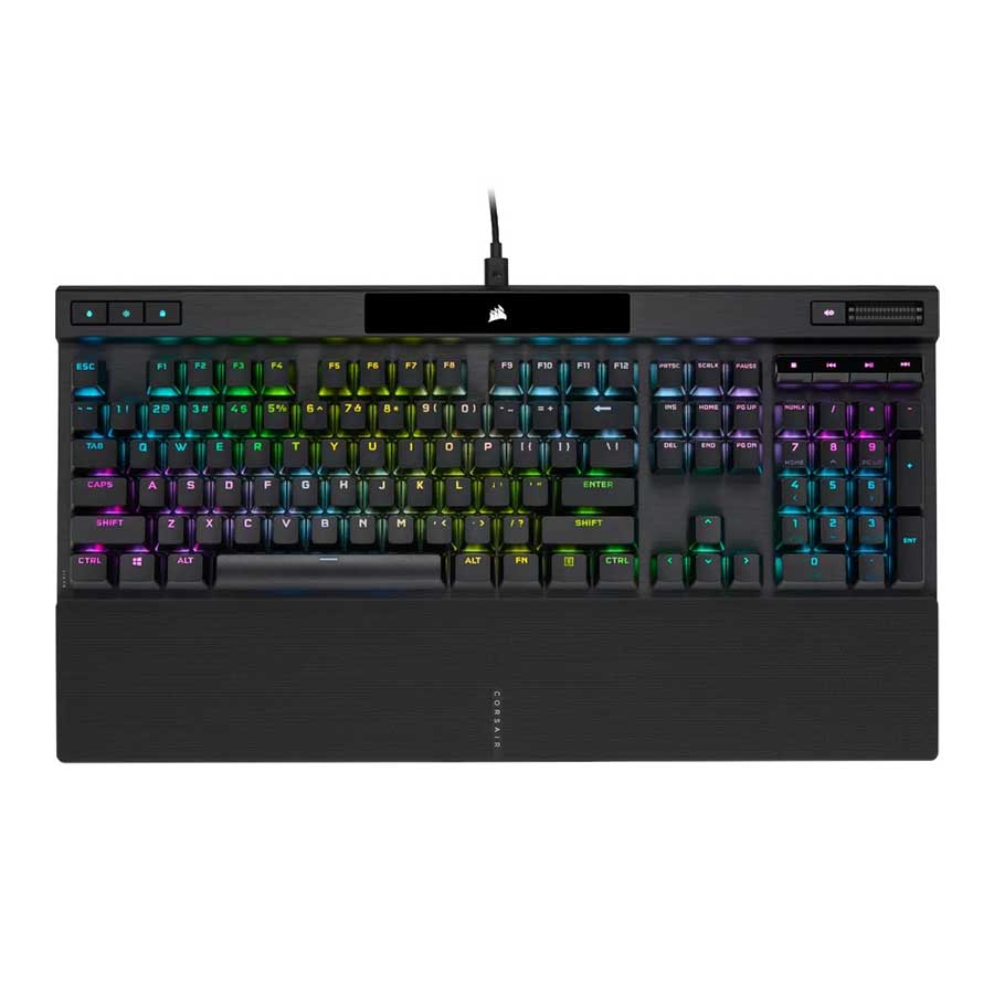 کیبورد گیمینگ باسیم کورسیر مدل K70 RGB PRO CHERRY MX Red