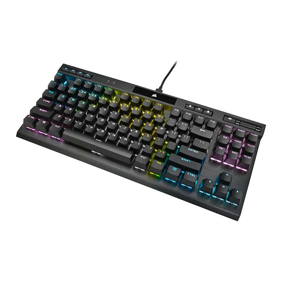 کیبورد گیمینگ باسیم کورسیر مدل K70 RGB TKL CHAMPION Optical OPX