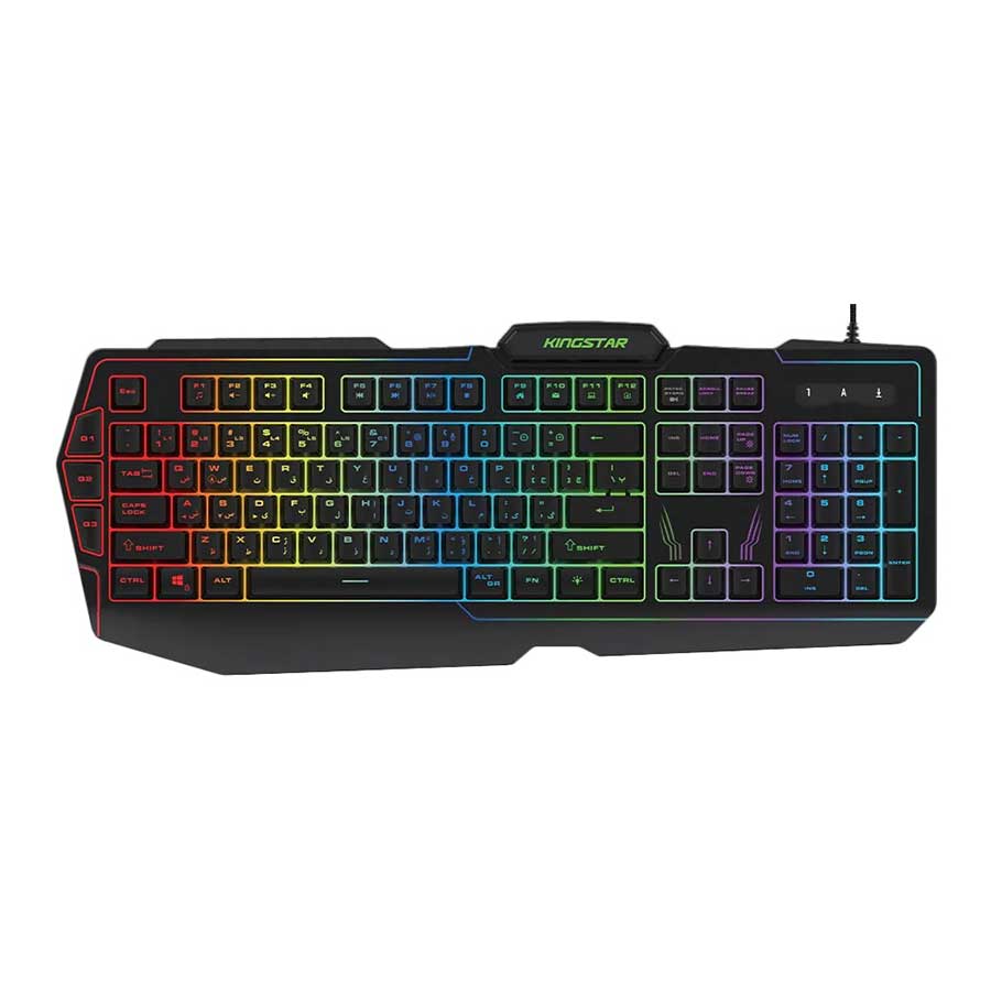 کیبورد گیمینگ باسیم کینگ استار مدل KB172G RGB