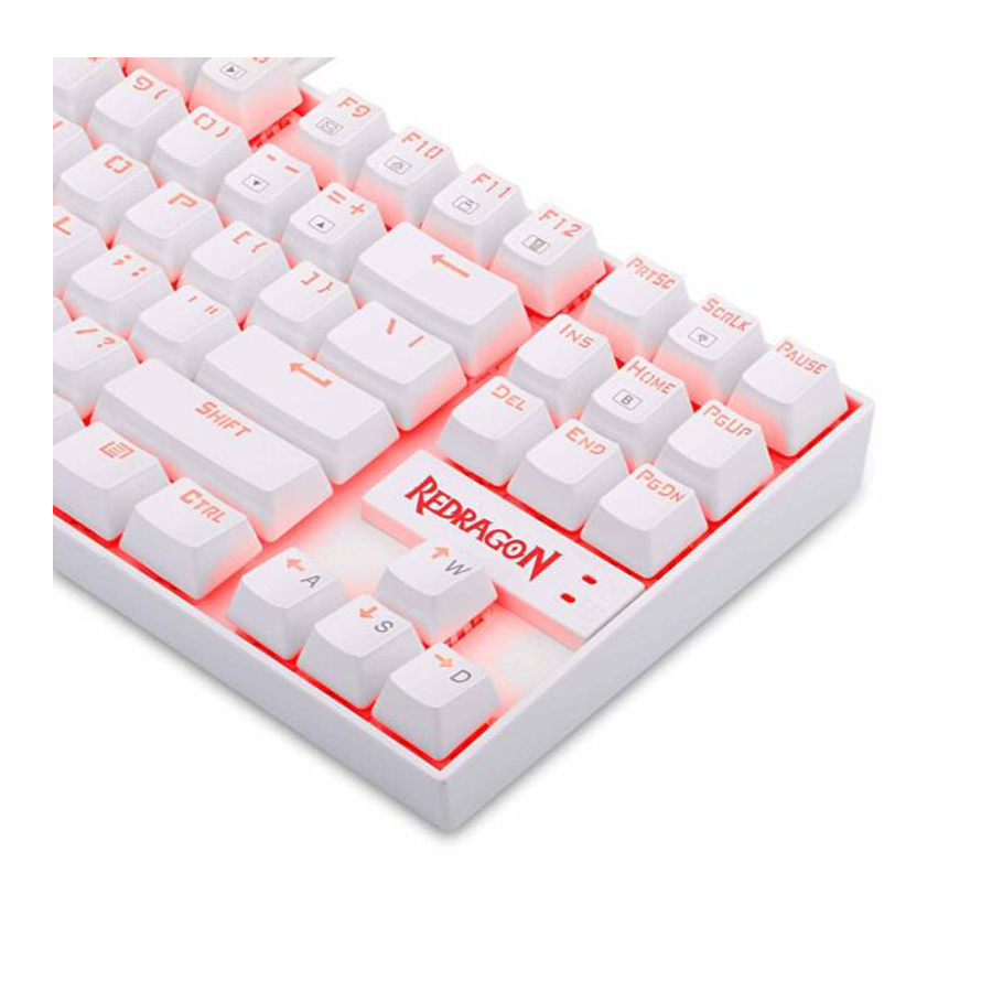 کیبورد گیمینگ باسیم ردراگون مدل K552 RGB White Red SW