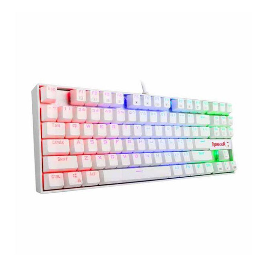 کیبورد گیمینگ باسیم ردراگون K552 RGB White Red SW