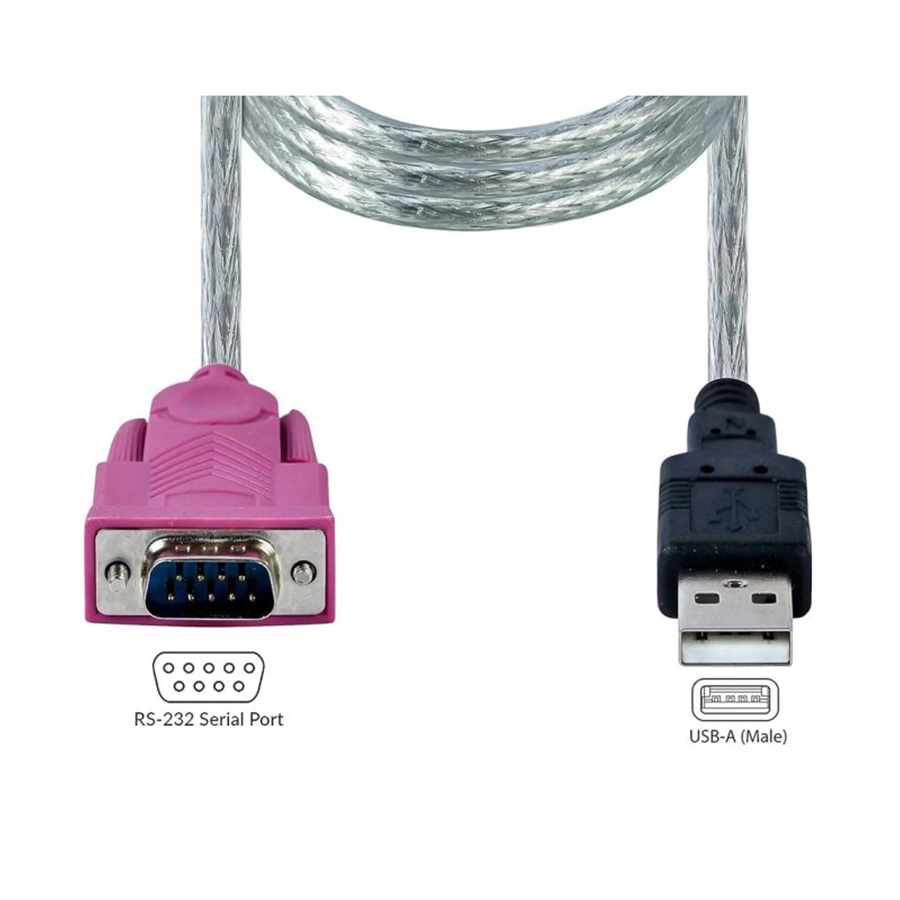 کابل تبدیل USB به سریال  RS232 کینگ دام