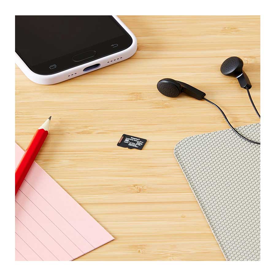 کارت حافظه MicroSDXC کینگستون مدل Canvas Select Plus UHS-I U1 A1 V10 32GB 100MB/s