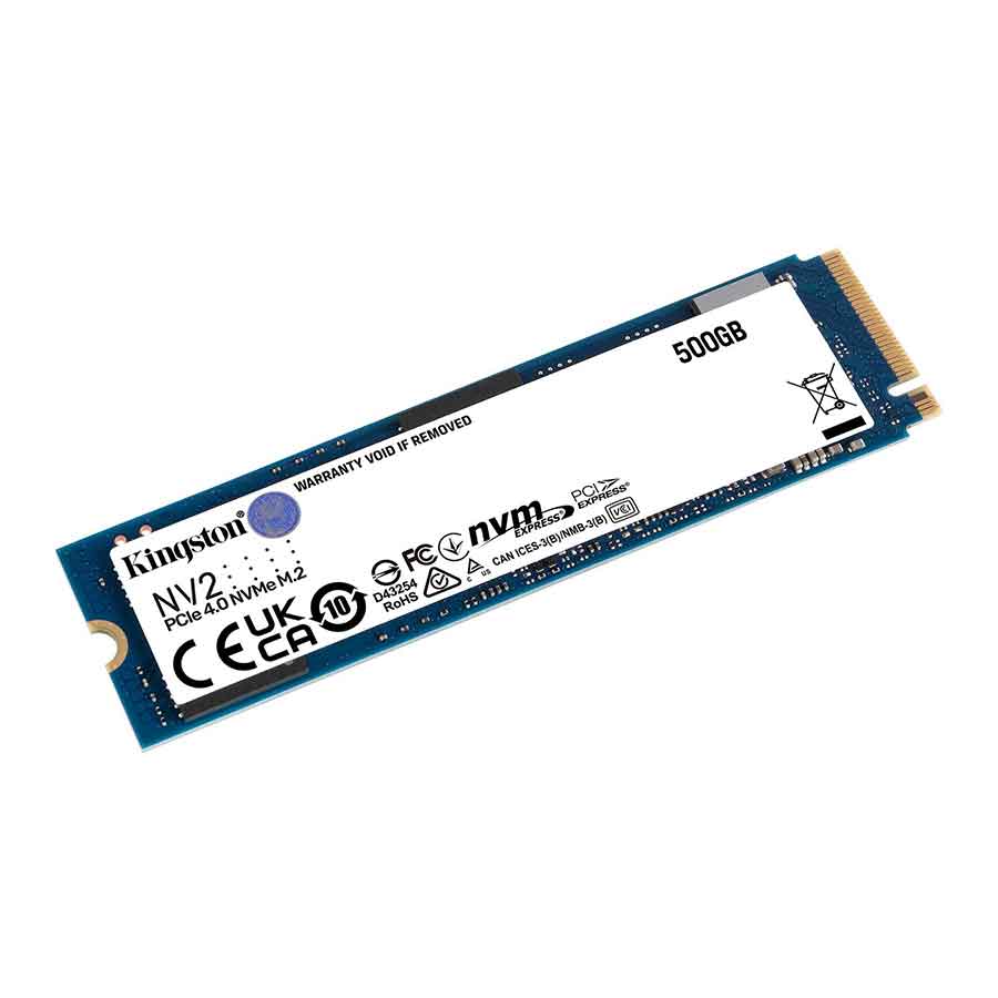 اس اس دی 500 گیگابایت کینگستون مدل NV2 PCIe 4.0 NVMe M2 2280