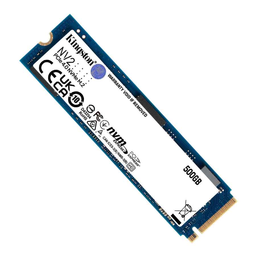 اس اس دی 500 گیگابایت کینگستون مدل NV2 PCIe 4.0 NVMe M2 2280