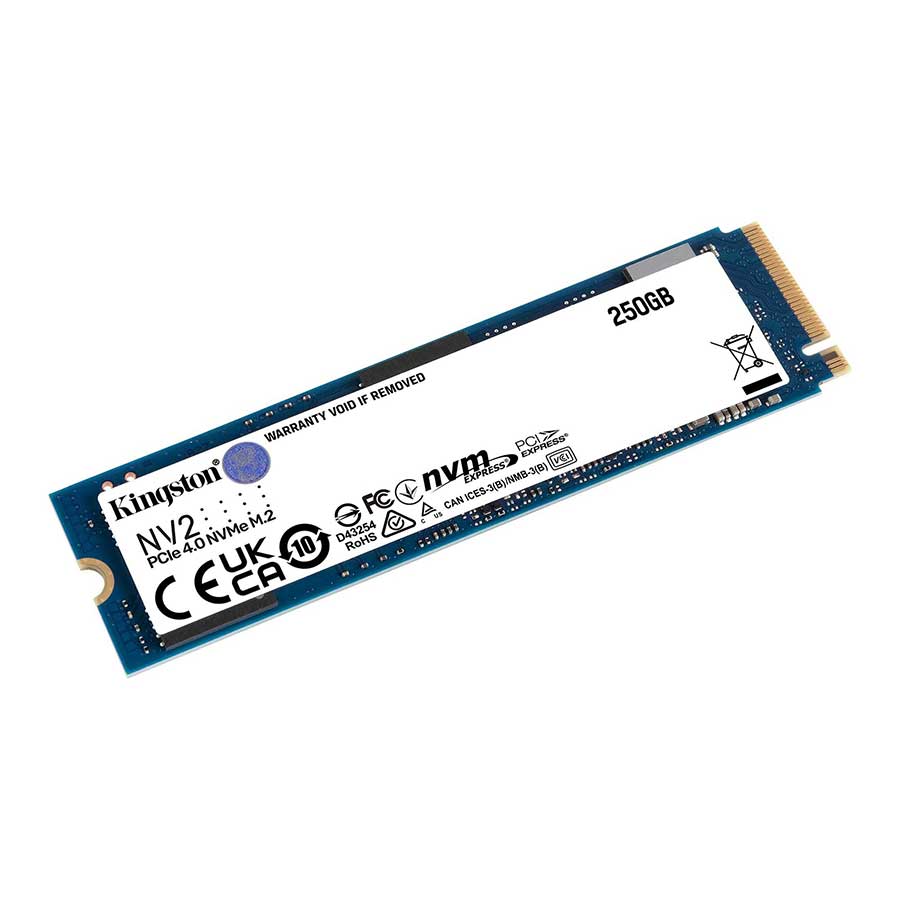 اس اس دی 250 گیگابایت کینگستون مدل NV2 PCIe 4.0 NVMe M2 2280