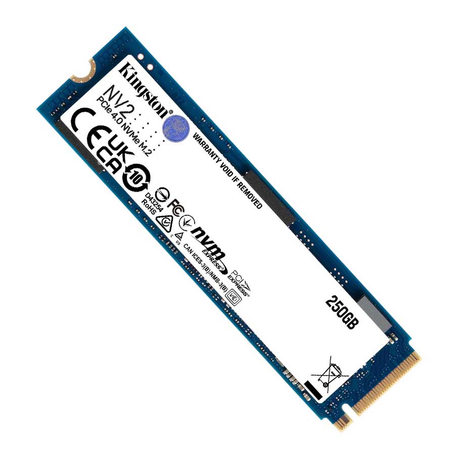 اس اس دی 250 گیگابایت کینگستون مدل NV2 PCIe 4.0 NVMe M2 2280