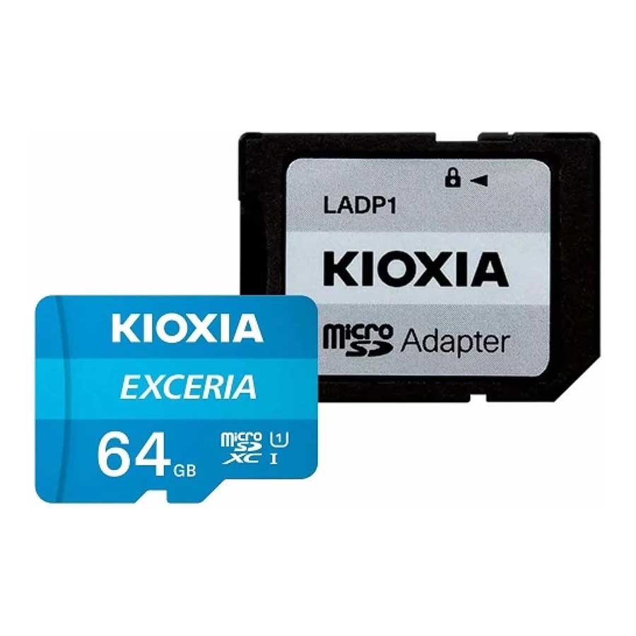 کارت حافظه MicroSDXC کیوکسیا مدل EXCERIA UHS-I U1 V10 64GB 100MB/s