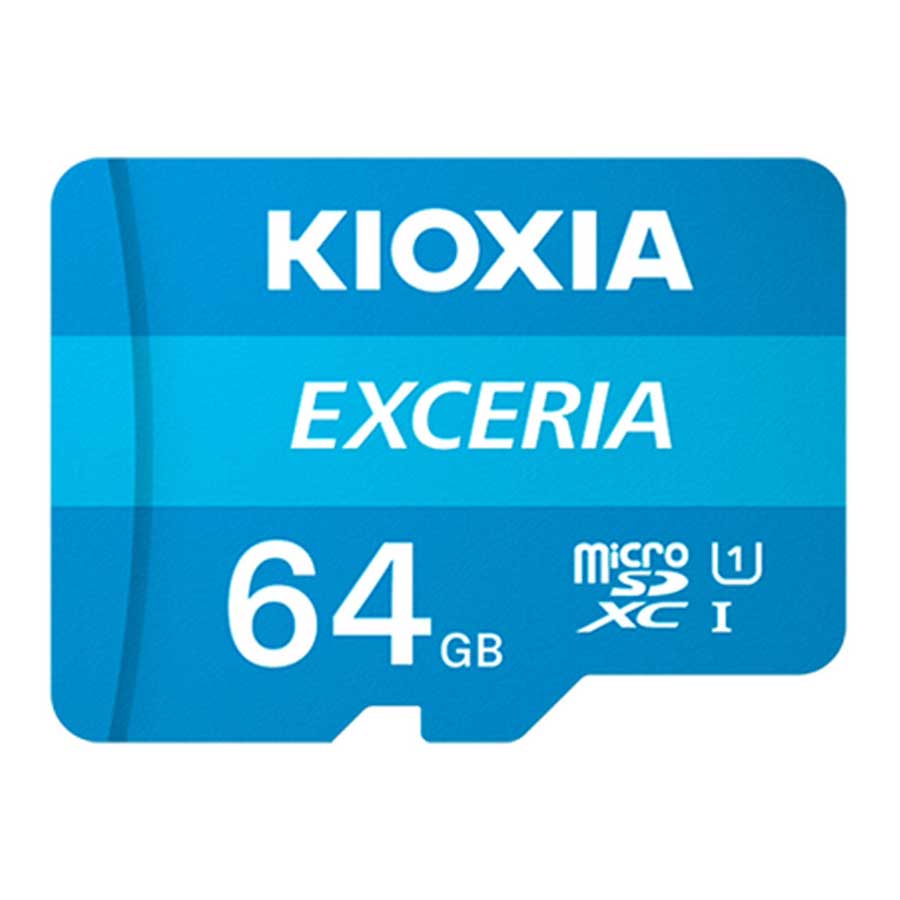 کارت حافظه MicroSDXC کیوکسیا مدل EXCERIA UHS-I U1 V10 64GB 100MB/s