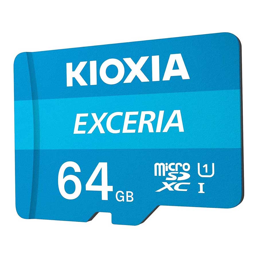 کارت حافظه MicroSDXC کیوکسیا مدل EXCERIA UHS-I U1 V10 64GB 100MB/s