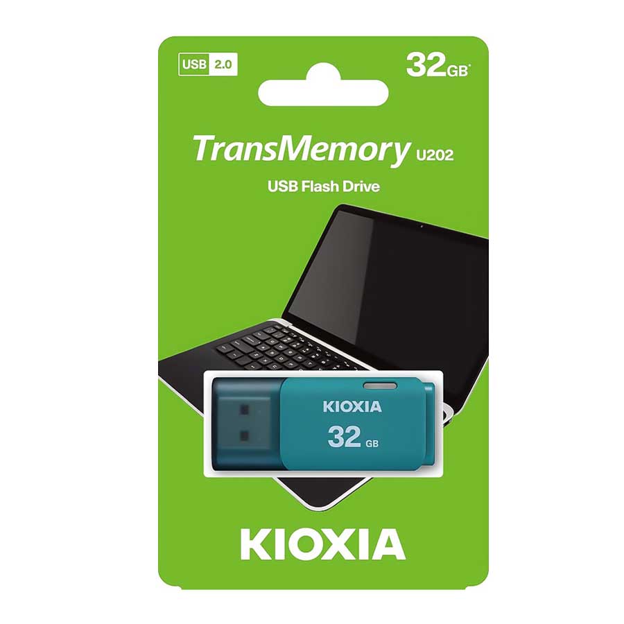 فلش مموری 32 گیگابایت USB 2.0 کیوکسیا مدل TransMemory U202